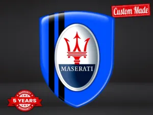 Maserati Adesivi Vetri Auto su Misura Durevoli Limitati Multiuso
